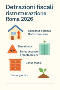 Detrazioni Fiscali Ristrutturazione Roma 2025 Detrazioni Fiscali Ristrutturazione Roma
