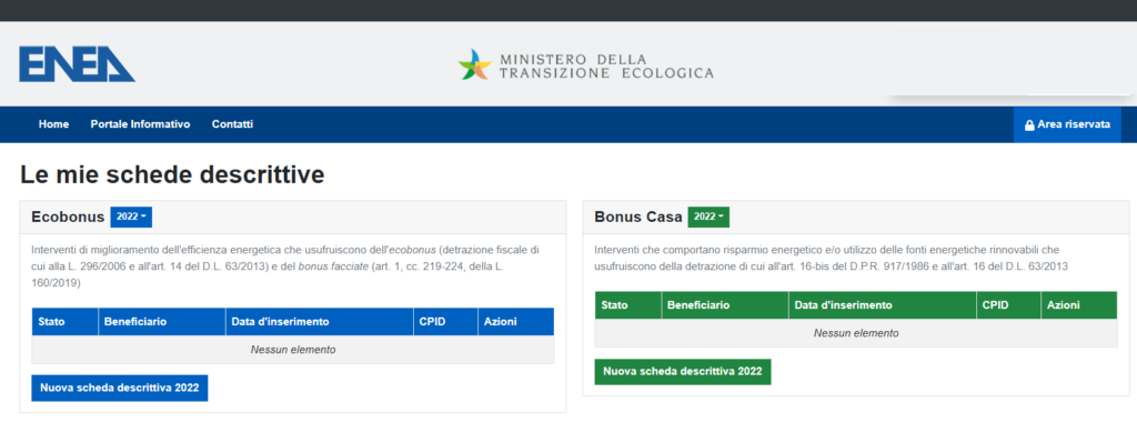 Comunicazione enea cambio caldaia condizionatore
