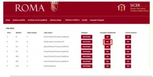 SICER condono edilizio Roma 2025 SICER condono edilizio Roma