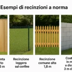 Distanza dal confine recinzione
