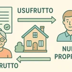 Trasferimento d’usufrutto e nuda proprietà a Roma