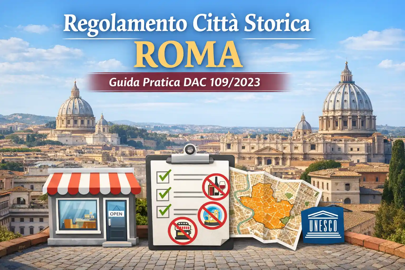 Regolamento Città Storica Roma DAC 109/2023