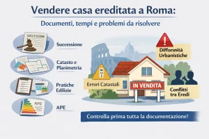 Vendere casa ereditata a Roma