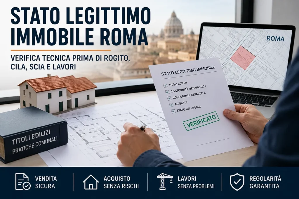 Verifica Stato Legittimo Immobile Roma