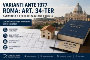 Varianti ante 1977 Roma art. 34-ter, Varianti ante 1977 Roma art. 34-ter,